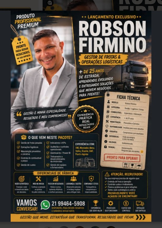Arte profissional original de Robson Firmino, sem alterações
